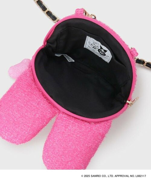 OPAQUE.CLIP / オペーク ドット クリップ ショルダーバッグ | 【マイメロディ】フェイス型2WAYキラキラミニショルダー | 詳細5