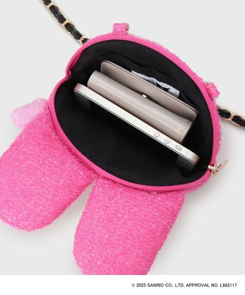 OPAQUE.CLIP / オペーク ドット クリップ ショルダーバッグ | 【マイメロディ】フェイス型2WAYキラキラミニショルダー | 詳細8