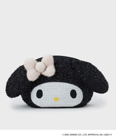 OPAQUE.CLIP / オペーク ドット クリップ ポーチ | 【マイメロディ】たれ耳フェイス型キラキラシェルポーチ