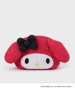 OPAQUE.CLIP / オペーク ドット クリップ ポーチ | 【マイメロディ】たれ耳フェイス型キラキラシェルポーチ