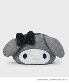 OPAQUE.CLIP / オペーク ドット クリップ ポーチ | 【マイメロディ】たれ耳フェイス型キラキラシェルポーチ