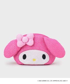 OPAQUE.CLIP / オペーク ドット クリップ ポーチ | 【マイメロディ】たれ耳フェイス型キラキラシェルポーチ