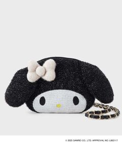 セール】 ラズベリー刺繍使いポシェット （ショルダーバッグ