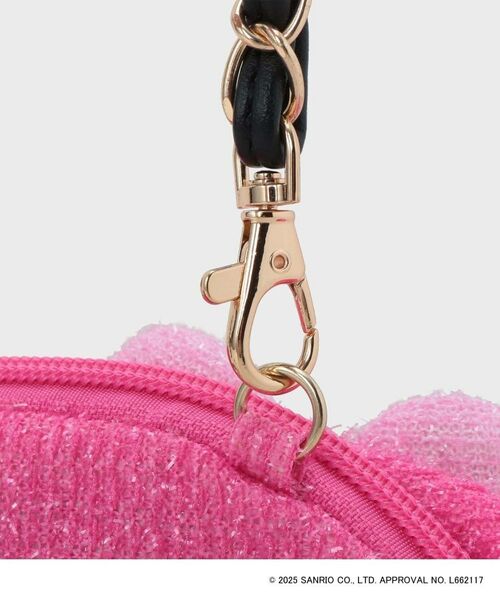 OPAQUE.CLIP / オペーク ドット クリップ ショルダーバッグ | 【マイメロディ】たれ耳フェイス型2WAYキラキラミニショルダー | 詳細12