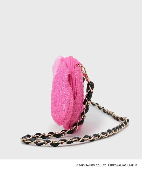 OPAQUE.CLIP / オペーク ドット クリップ ショルダーバッグ | 【マイメロディ】たれ耳フェイス型2WAYキラキラミニショルダー | 詳細2