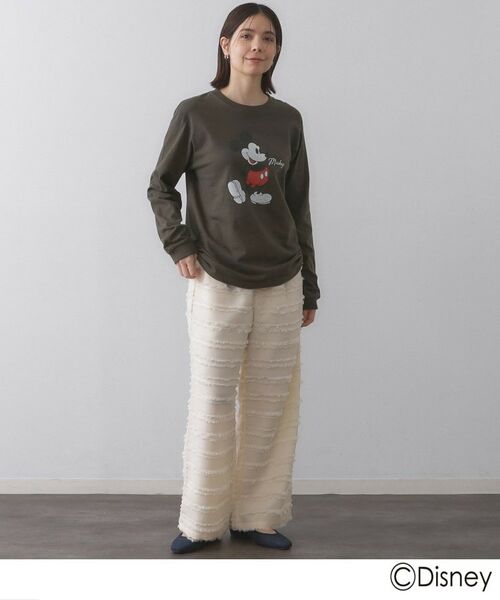 OPAQUE.CLIP / オペーク ドット クリップ カットソー | 【Mickey Mouse】プリントロングTシャツ | 詳細10