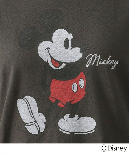 OPAQUE.CLIP / オペーク ドット クリップ カットソー | 【Mickey Mouse】プリントロングTシャツ | 詳細12