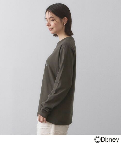 OPAQUE.CLIP / オペーク ドット クリップ カットソー | 【Mickey Mouse】プリントロングTシャツ | 詳細14