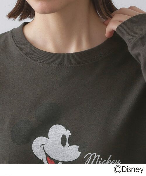 OPAQUE.CLIP / オペーク ドット クリップ カットソー | 【Mickey Mouse】プリントロングTシャツ | 詳細16