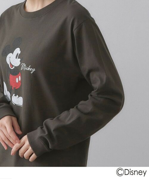 OPAQUE.CLIP / オペーク ドット クリップ カットソー | 【Mickey Mouse】プリントロングTシャツ | 詳細17