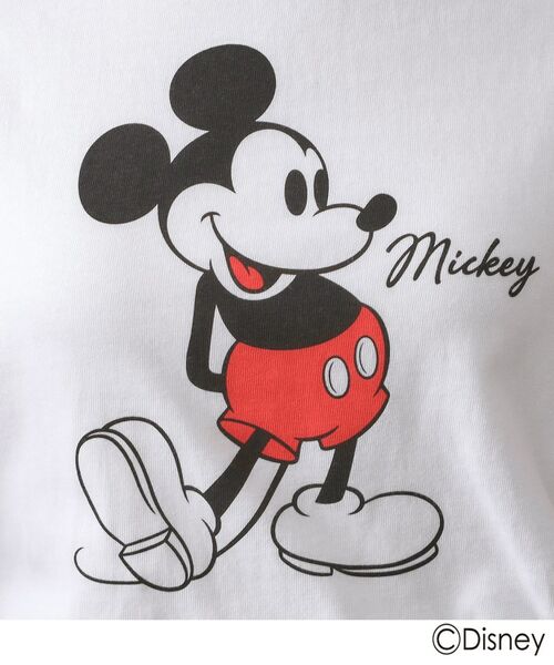 OPAQUE.CLIP / オペーク ドット クリップ カットソー | 【Mickey Mouse】プリントロングTシャツ | 詳細4