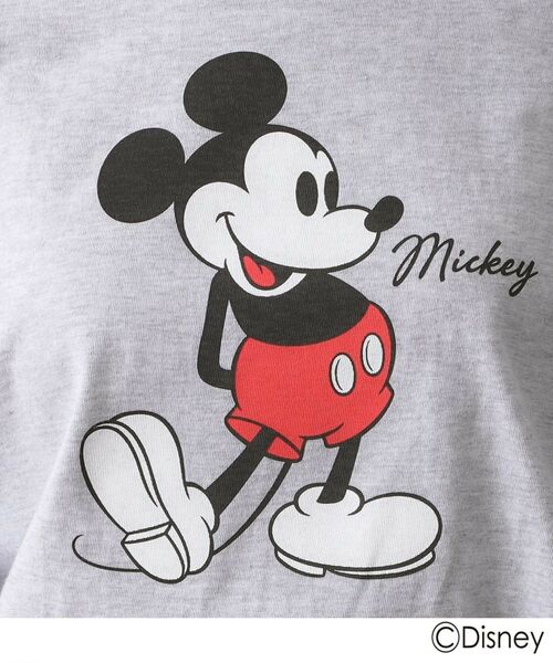 OPAQUE.CLIP / オペーク ドット クリップ カットソー | 【Mickey Mouse】プリントロングTシャツ | 詳細8