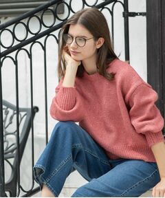 OPAQUE.CLIP / オペーク ドット クリップ ニット・セーター | スパンコールラメニット【洗える】