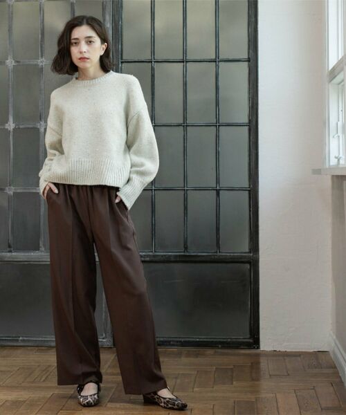 OPAQUE.CLIP / オペーク ドット クリップ ニット・セーター | スパンコールラメニット【洗える】 | 詳細26