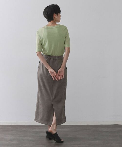 OPAQUE.CLIP / オペーク ドット クリップ カットソー | シアーリブレイヤードカットソー【洗濯機洗い可】 | 詳細20