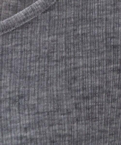 OPAQUE.CLIP / オペーク ドット クリップ カットソー | シアーリブレイヤードカットソー【洗濯機洗い可】 | 詳細4