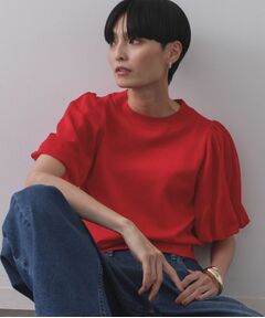 OPAQUE.CLIP / オペーク ドット クリップ ニット・セーター | バルーンスリーブニット【洗濯機洗い可】