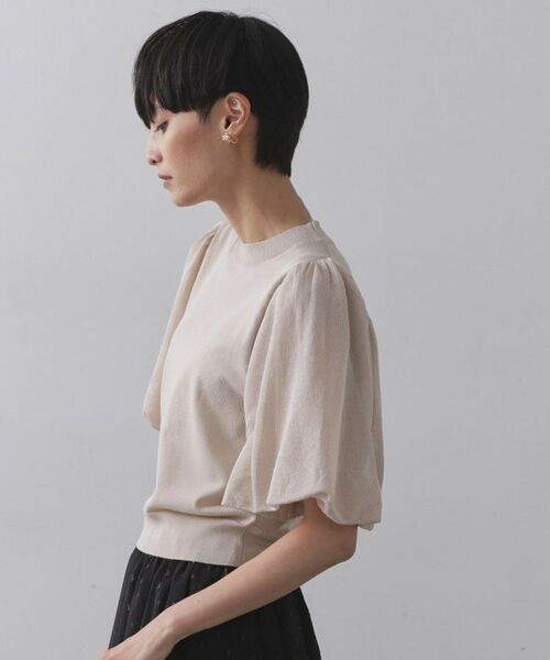 OPAQUE.CLIP / オペーク ドット クリップ ニット・セーター | バルーンスリーブニット【洗濯機洗い可】 | 詳細13