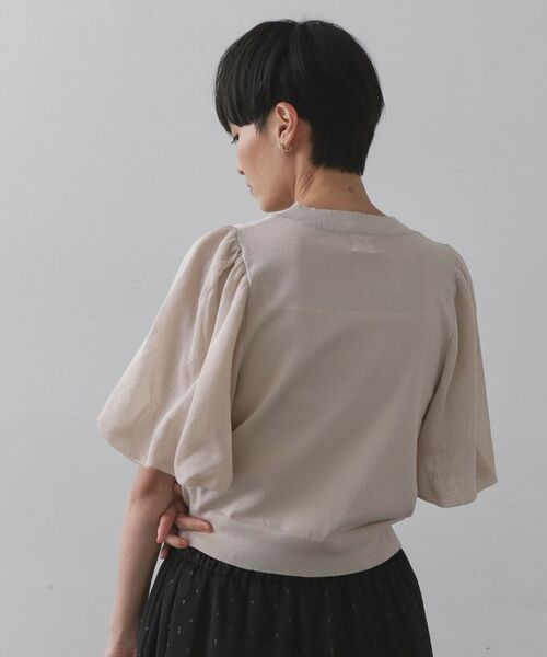 OPAQUE.CLIP / オペーク ドット クリップ ニット・セーター | バルーンスリーブニット【洗濯機洗い可】 | 詳細14