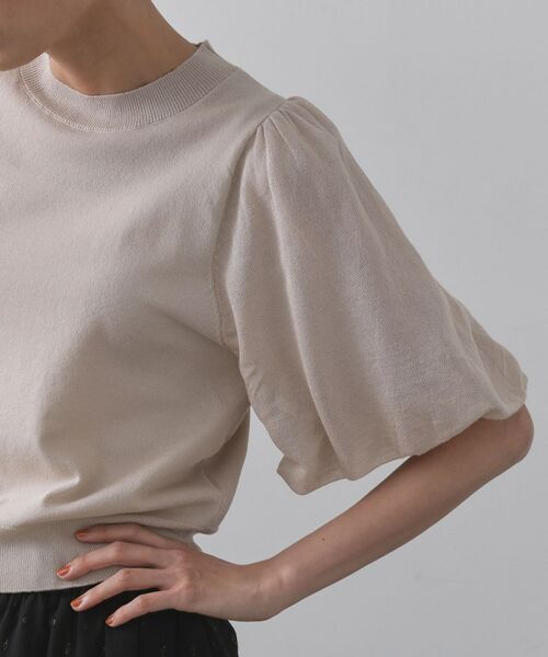 OPAQUE.CLIP / オペーク ドット クリップ ニット・セーター | バルーンスリーブニット【洗濯機洗い可】 | 詳細16