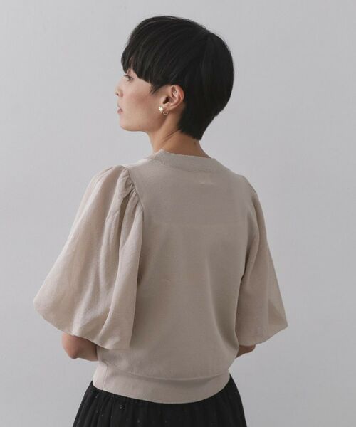 OPAQUE.CLIP / オペーク ドット クリップ ニット・セーター | バルーンスリーブニット【洗濯機洗い可】 | 詳細4