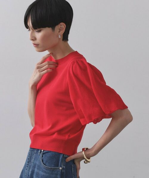 OPAQUE.CLIP / オペーク ドット クリップ ニット・セーター | バルーンスリーブニット【洗濯機洗い可】 | 詳細8