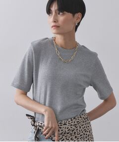 OPAQUE.CLIP / オペーク ドット クリップ カットソー | ラメリブカットソー【洗濯機洗い可】