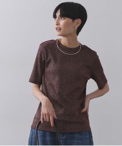 OPAQUE.CLIP / オペーク ドット クリップ カットソー | ラメリブカットソー【洗濯機洗い可】