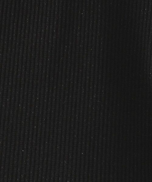 OPAQUE.CLIP / オペーク ドット クリップ カットソー | ラメリブカットソー【洗濯機洗い可】 | 詳細8