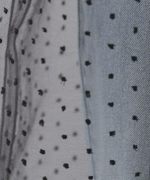 OPAQUE.CLIP / オペーク ドット クリップ ロング・マキシ丈ワンピース | シアードットレイヤードキャミワンピース【洗濯機洗い可】 | 詳細4
