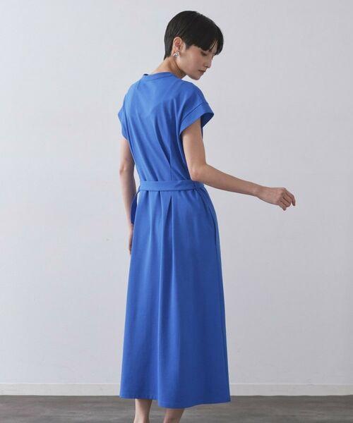 OPAQUE.CLIP / オペーク ドット クリップ ロング・マキシ丈ワンピース | ベルト付きスキッパーワンピース【洗濯機洗い可】 | 詳細15