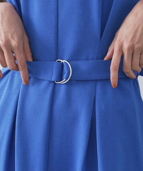 OPAQUE.CLIP / オペーク ドット クリップ ロング・マキシ丈ワンピース | ベルト付きスキッパーワンピース【洗濯機洗い可】 | 詳細18