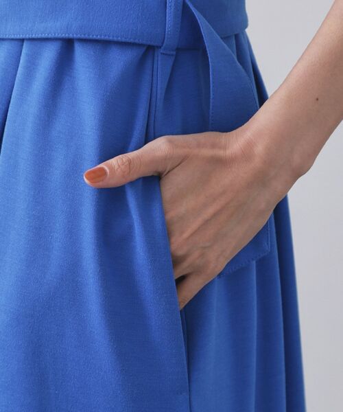 OPAQUE.CLIP / オペーク ドット クリップ ロング・マキシ丈ワンピース | ベルト付きスキッパーワンピース【洗濯機洗い可】 | 詳細19