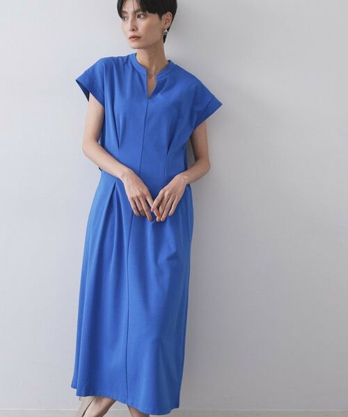 OPAQUE.CLIP / オペーク ドット クリップ ロング・マキシ丈ワンピース | ベルト付きスキッパーワンピース【洗濯機洗い可】 | 詳細7