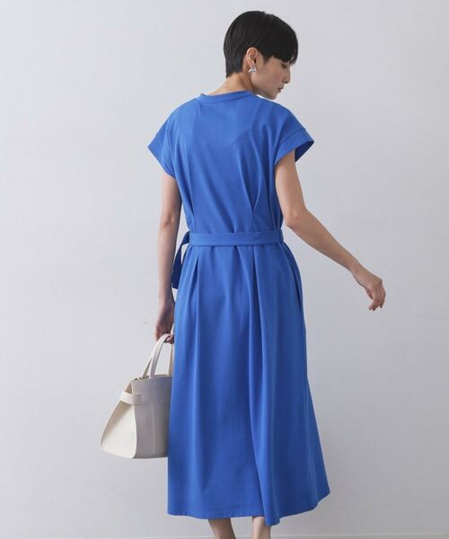 OPAQUE.CLIP / オペーク ドット クリップ ロング・マキシ丈ワンピース | ベルト付きスキッパーワンピース【洗濯機洗い可】 | 詳細8