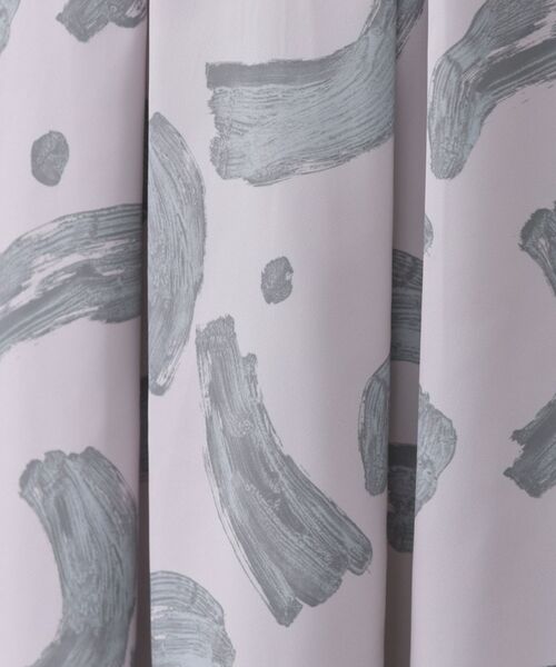 OPAQUE.CLIP / オペーク ドット クリップ スカート | ブラッシュ柄タックフレアスカート【洗濯機洗い可】 | 詳細8