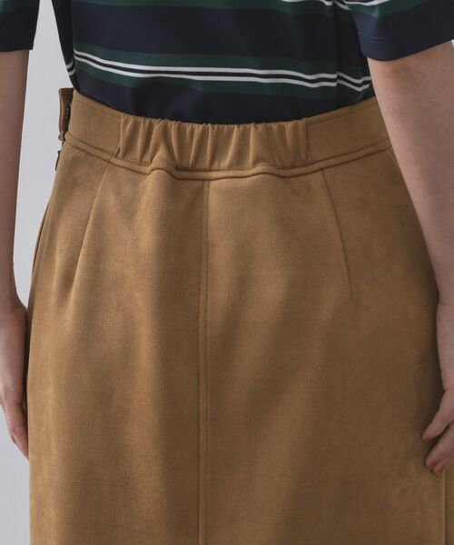 OPAQUE.CLIP / オペーク ドット クリップ スカート | スエードライクナロースカート【洗濯機洗い可】 | 詳細13