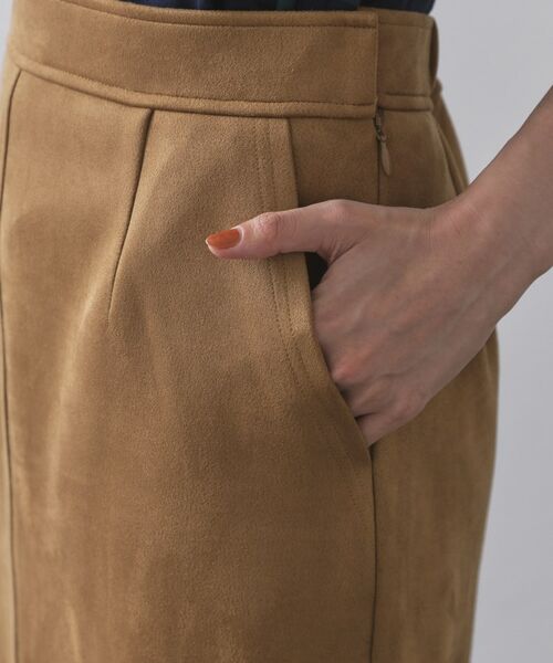 OPAQUE.CLIP / オペーク ドット クリップ スカート | スエードライクナロースカート【洗濯機洗い可】 | 詳細14