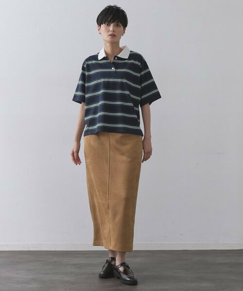 OPAQUE.CLIP / オペーク ドット クリップ スカート | スエードライクナロースカート【洗濯機洗い可】 | 詳細6