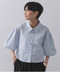 OPAQUE.CLIP / オペーク ドット クリップ シャツ・ブラウス | バルーンスリーブシャツ【洗濯機洗い可】