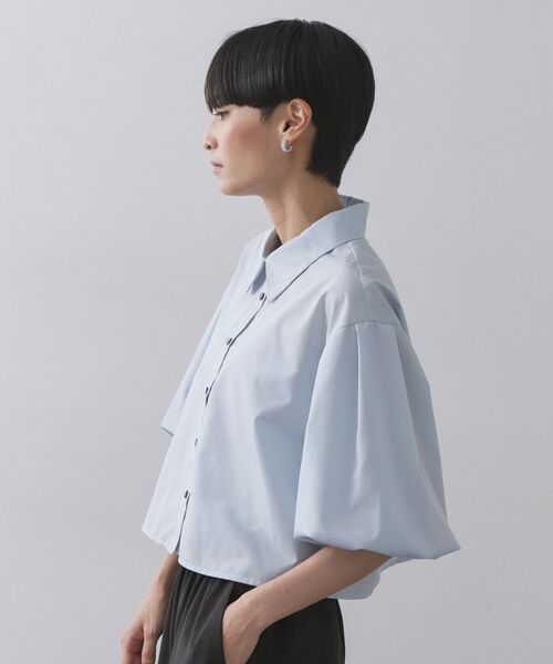 OPAQUE.CLIP / オペーク ドット クリップ シャツ・ブラウス | バルーンスリーブシャツ【洗濯機洗い可】 | 詳細14