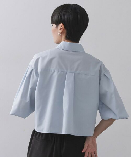 OPAQUE.CLIP / オペーク ドット クリップ シャツ・ブラウス | バルーンスリーブシャツ【洗濯機洗い可】 | 詳細15