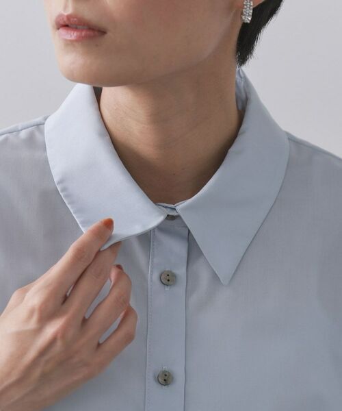 OPAQUE.CLIP / オペーク ドット クリップ シャツ・ブラウス | バルーンスリーブシャツ【洗濯機洗い可】 | 詳細16