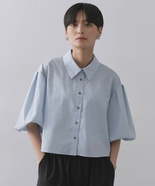 OPAQUE.CLIP / オペーク ドット クリップ シャツ・ブラウス | バルーンスリーブシャツ【洗濯機洗い可】 | 詳細22