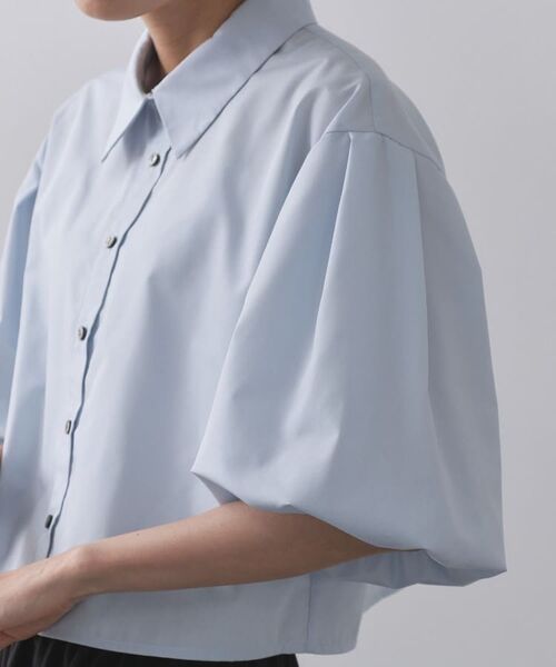 OPAQUE.CLIP / オペーク ドット クリップ シャツ・ブラウス | バルーンスリーブシャツ【洗濯機洗い可】 | 詳細26