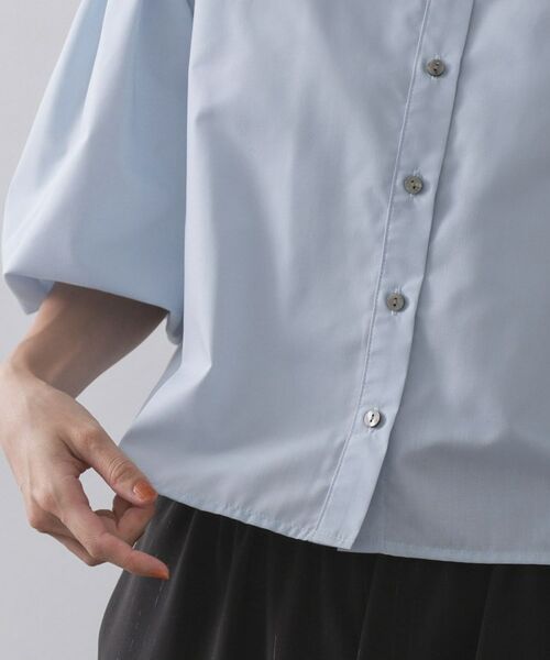 OPAQUE.CLIP / オペーク ドット クリップ シャツ・ブラウス | バルーンスリーブシャツ【洗濯機洗い可】 | 詳細27