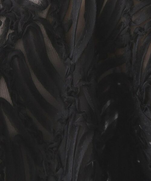 OPAQUE.CLIP / オペーク ドット クリップ シャツ・ブラウス | シアー刺繍レース前開きブラウス【洗濯機洗い可】 | 詳細8