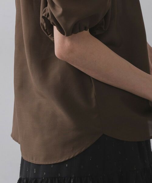 OPAQUE.CLIP / オペーク ドット クリップ シャツ・ブラウス | シアーボリュームスリーブブラウス【洗濯機洗い可】 | 詳細19