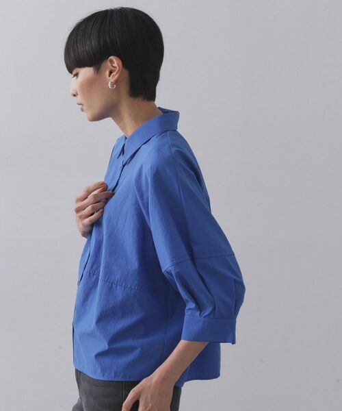 OPAQUE.CLIP / オペーク ドット クリップ シャツ・ブラウス | 切替フォルムシャツ【洗濯機洗い可】 | 詳細14