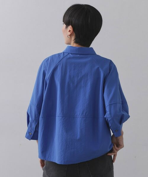 OPAQUE.CLIP / オペーク ドット クリップ シャツ・ブラウス | 切替フォルムシャツ【洗濯機洗い可】 | 詳細15